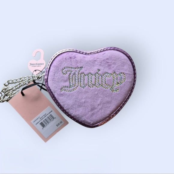 Juicy Couture Handbags - Juicy Couture Heart-Shaped Mini Bag NWT